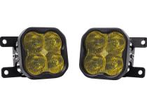 SS3 LED Fog Light Kit for 2010-2018 Ford Transit Connect White SAE Fog Max w/ Backlight Diode Dynamics