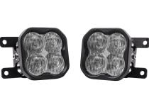 SS3 LED Fog Light Kit for 2009-2014 Ford Focus Yellow SAE Fog Max w/ Backlight Diode Dynamics