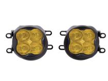 SS3 LED Fog Light Kit for 2007-2015 Toyota Avalon Yellow SAE Fog Sport w/ Backlight Diode Dynamics