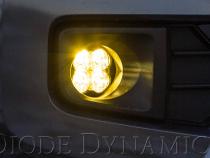 SS3 LED Fog Light Kit for 2008-2010 Toyota Highlander White SAE Fog Max w/ Backlight Diode Dynamics