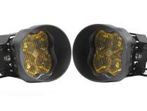 SS3 LED Fog Light Kit for 2008-2010 Toyota Highlander White SAE Fog Max w/ Backlight Diode Dynamics