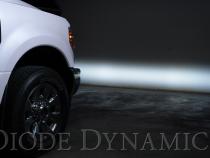 SS3 LED Fog Light Kit for 2017-2021 Ford Super Duty White SAE Fog Sport w/ Backlight Diode Dynamics