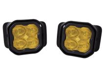 SS3 LED Fog Light Kit for 2015-2020 Ford F-150 Yellow SAE Fog Sport w/ Backlight Diode Dynamics