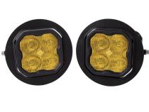 SS3 LED Fog Light Kit for 2006-2010 Ford F-150 Yellow SAE Fog Sport w/ Backlight Diode Dynamics