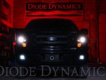 SS3 LED Fog Light Kit for 2011-2014 Ford F-150 White SAE Fog Pro w/ Backlight Diode Dynamics