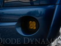 SS3 LED Fog Light Kit for 2005-2011 Toyota Tacoma Yellow SAE Fog Pro w/ Backlight Diode Dynamics
