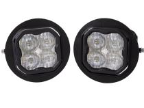 SS3 LED Fog Light Kit for 2005-2011 Toyota Tacoma White SAE Fog Max w/ Backlight Diode Dynamics