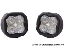 SS3 LED Fog Light Kit for 2007-2014 Chevrolet Suburban White SAE Fog Sport w/ Backlight Diode Dynamics