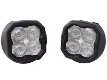 SS3 LED Fog Light Kit for 2015-2021 Chevrolet Colorado White SAE Fog Pro w/ Backlight Diode Dynamics