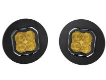 SS3 LED Fog Light Kit for 2007-2013 GMC Sierra 1500 Yellow SAE Fog Sport w/ Backlight Diode Dynamics