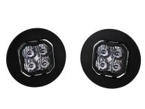 SS3 LED Fog Light Kit for 2007-2013 GMC Sierra 1500 White SAE Fog Max w/ Backlight Diode Dynamics
