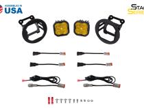 SS3 LED Fog Light Kit for 2005-2009 Subaru Outback Yellow SAE Fog Sport w/ Backlight Diode Dynamics