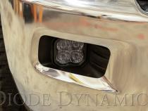 SS3 Sport Type Ram Horiz Kit ABL Yellow SAE Fog Diode Dynamics