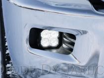 SS3 LED Fog Light Kit for 2010-2018 Ram 2500/3500 Yellow SAE Fog Max w/ Backlight Diode Dynamics