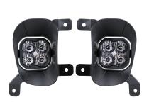 SS3 LED Fog Light Kit for 2013-2018 Ram 1500 Yellow SAE Fog Sport w/ Backlight Diode Dynamics