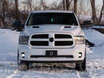 SS3 LED Fog Light Kit for 2013-2018 Ram 1500 White SAE Fog Pro w/ Backlight Diode Dynamics