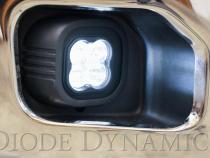 SS3 LED Fog Light Kit for 2011-2016 Ford Super Duty F-250/F-350 White SAE Fog Max w/ Backlight Diode Dynamics