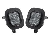 SS3 LED Fog Light Kit for 2011-2016 Ford Super Duty F-250/F-350 Yellow SAE Fog Max w/ Backlight Diode Dynamics