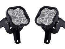 SS3 LED Fog Light Kit for 1999-2010 Ford Super Duty F-250/F-350 Yellow SAE Fog Sport w/ Backlight Diode Dynamics