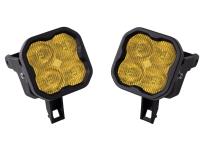SS3 LED Fog Light Kit for 1999-2010 Ford Super Duty F-250/F-350 Yellow SAE Fog Max w/ Backlight Diode Dynamics