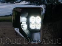 SS3 LED Fog Light Kit for 2016-2018 Chevrolet Silverado 1500 White SAE Fog Sport w/ Backlight Diode Dynamics