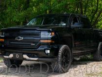 SS3 LED Fog Light Kit for 2016-2018 Chevrolet Silverado 1500 Yellow SAE Fog Sport w/ Backlight Diode Dynamics