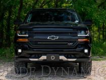 SS3 LED Fog Light Kit for 2016-2018 Chevrolet Silverado 1500 Yellow SAE Fog Sport w/ Backlight Diode Dynamics