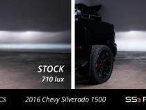 SS3 LED Fog Light Kit for 2016-2018 Chevrolet Silverado 1500 Yellow SAE Fog Sport w/ Backlight Diode Dynamics