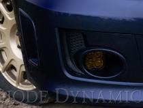 SS3 LED Fog Light Kit for 2011-2014 Subaru WRX/STi Yellow SAE Fog Sport w/ Backlight Diode Dynamics