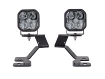 SS3 LED Ditch Light Kit for 2021 Ford Bronco Sport, Pro White Combo Diode Dynamics