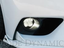 SS3 LED Fog Light Kit for 2012-2014 Lexus IS250C A/T Convertible, Yellow SAE Fog Sport with Backlight