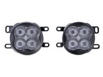 SS3 LED Fog Light Kit for 2011-2013 Lexus CT200h, White SAE Fog Pro with Backlight