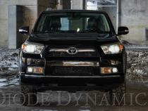 SS3 LED Fog Light Kit for 2010-2013 Toyota 4Runner, White SAE Fog Pro with Backlight Diode Dynamics