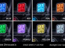 SS5 Pro Universal CrossLink 6-Pod Lightbar White Driving Diode Dynamics