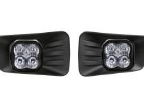 SS3 LED Fog Light Kit for 2007-2015 Chevrolet Silverado, White SAE Fog Sport with Backlight Diode Dynamics