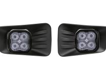 SS3 LED Fog Light Kit for 2007-2014 Chevrolet Tahoe Z71, White SAE Fog Max with Backlight Diode Dynamics