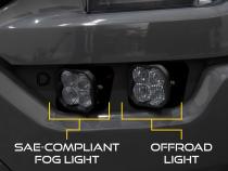 SS3 LED Fog Pocket Kit for 2021-2022 Ford F-150, White Pro Diode Dynamics