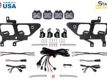 SS3 LED Fog Pocket Kit for 2021-2022 Ford F-150, White Pro Diode Dynamics