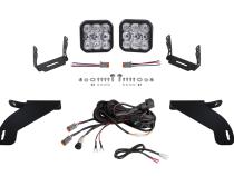 SS5 Bumper LED Pod Light Kit for 2021-2022 Ford F-150, Sport White Combo Diode Dynamics