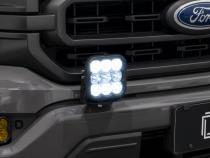 SS5 Bumper LED Pod Light Kit for 2021-2022 Ford F-150, Sport Yellow Driving Diode Dynamics