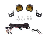 Stage Series Backlit Ditch Light Kit for 2021-2022 Ford F-150, SS3 Sport White Combo Diode Dynamics