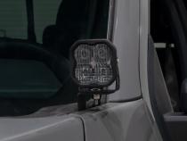 Stage Series Backlit Ditch Light Kit for 2021-2022 Ford F-150, SS3 Pro Yellow Combo Diode Dynamics