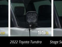 Stage Series Ditch Light Kit for 2022 Toyota Tundra SS5 Pro Diode Dymanics Yellow Combo Diode Dymanics