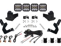 SS5 Grille CrossLink Lightbar Kit for 2022 Toyota Tundra Pro White Combo Diode Dymanics