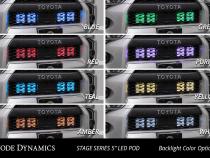 SS5 Stealth Grille LED 2-Pod Kit for 2014-2023 Toyota 4Runner, Pro Yellow Combo Diode Dynamics