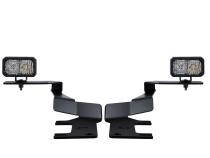 Stage Series Ditch Light Kit for 2017-2022 Ford Super Duty, C2 Sport White Combo Diode Dynamics