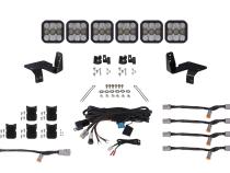 SS5 6-Pod CrossLink Grille Lightbar Kit for 2020-2022 Super Duty, Pro White Combo Diode Dynamics