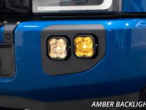 SS3 LED Fog Pocket Kit for 2020-2022 Ford Super Duty, White Max Diode Dynamics