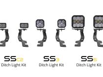 Stage Series Ditch Light Kit for 2019-Present Ram, SS3 Pro Yellow Combo Diode Dynamics