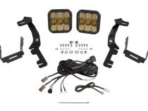 Stage Series Ditch Light Kit for 2019-Present Ram, SS5 Sport Yellow Combo Diode Dynamics